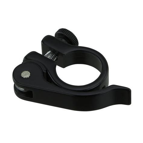 Alloy Quick Release Seat Post Clamp Outer Diameter 254mm Black