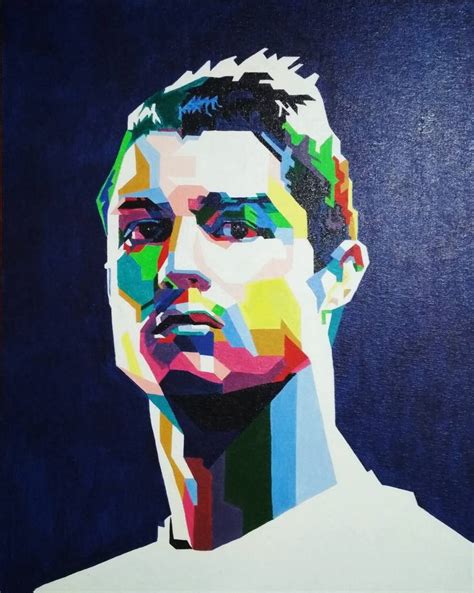 Ronaldo Painting By Bhushan Patil Saatchi Art