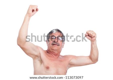 Shirtless Old Man Stock Photos Images Pictures Shutterstock