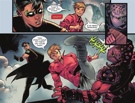 Tim Drake Finally Goes Out With Bernard In Batman Urban Legends