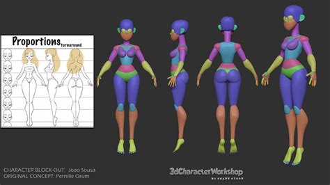 Block Out Student Gallery Zbrush Character Character Design