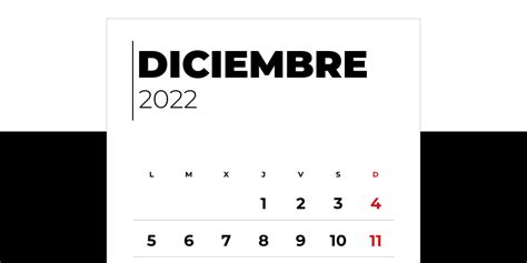 📆 Calendario Diciembre 2022 Para Imprimir Pdf Gratis