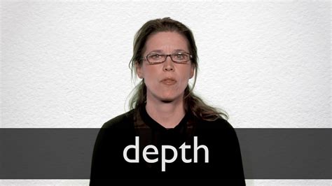 How To Pronounce Depth In British English Youtube