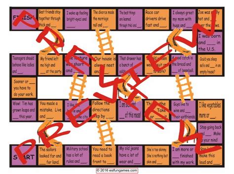 Word Pairs Or Binomials Chutes And Ladders Board Game Teaching Resources