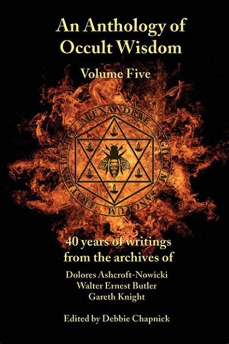 An Anthology Of Occult Wisdom Volume Five Datura Press