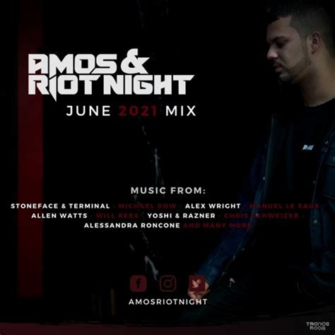 Stream Amos And Riot Night June 2021 Mix By Amos And Riot Night Listen Online For Free On Soundcloud