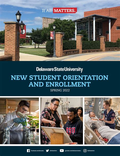 Delaware State University New Student Orientation And Enrollment Spring