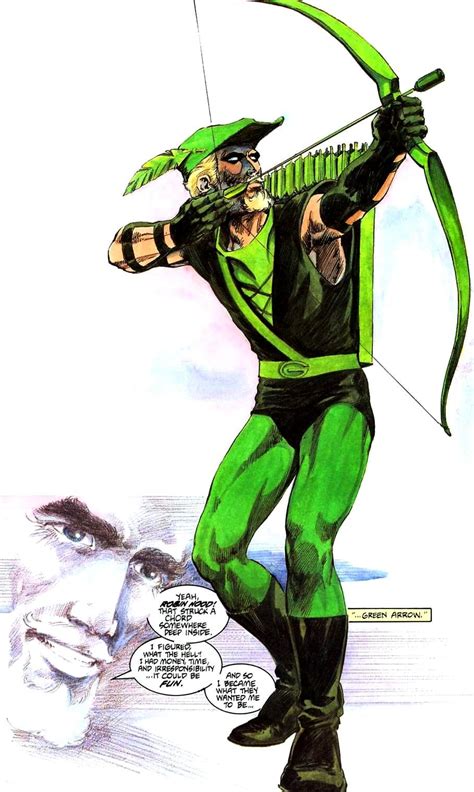 Green Arrow Arrow Dc Comics Superhero Art