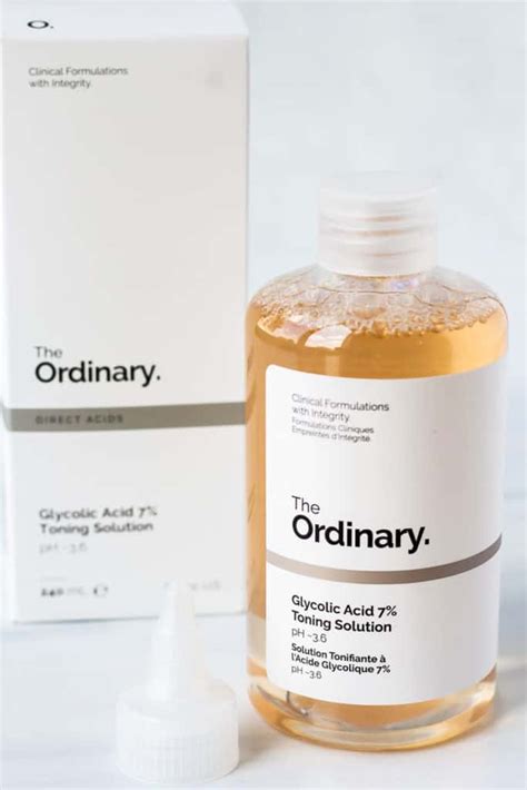 The Ordinary Glycolic Acid 7 Toning Solution Review Sweet Honey Life