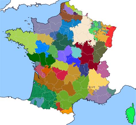 French Provinces And Departments 1789 By Dinospain On Deviantart