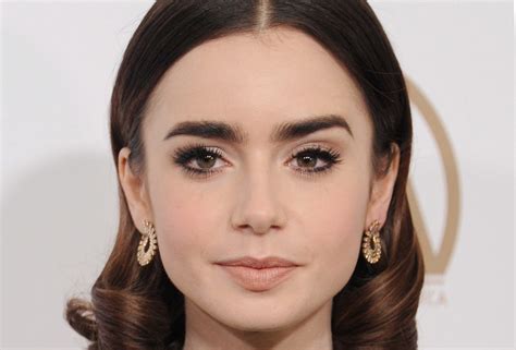Lily Collins Makeup Free Selfie Is The Best One Yet