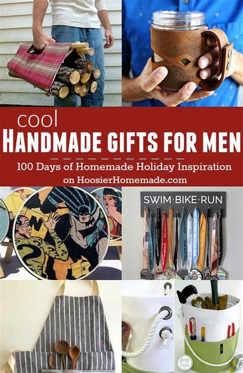 Super Cool Handmade Gifts For Men Holiday Inspiration Homemade Gifts