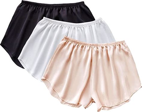 Pcs Women Slip Shorts Pettipants For Women Culottes Satin Slips