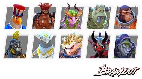 Steam Brawlout 18 Character Variations Coming Soon