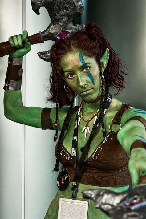 Wow Orc World Of Warcraft Orc Rogue Cosplay Female Orc Skyrim Yahoo