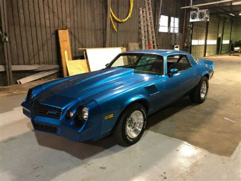 1978 Chevrolet Camaro Z28 Blue Coupe 4 Speed Manual 57l 350 V8 For Sale