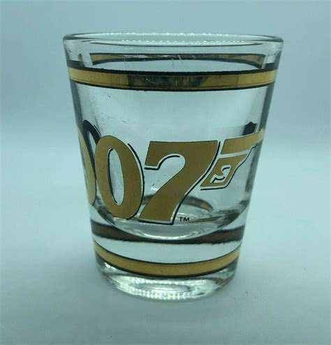 James Bond 007 Collectible Glass Shot Glass Swanky Barware T Glass Collection Barware T