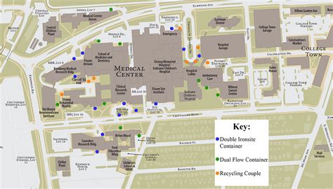 University Of Rochester River Campus Map