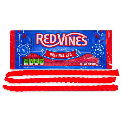 Red Vines Original Red Licorice Twists Retro Candy