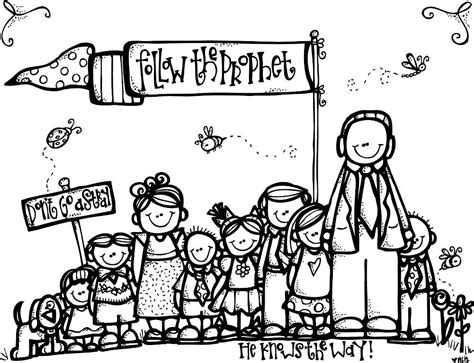Printable General Conference Coloring Pages