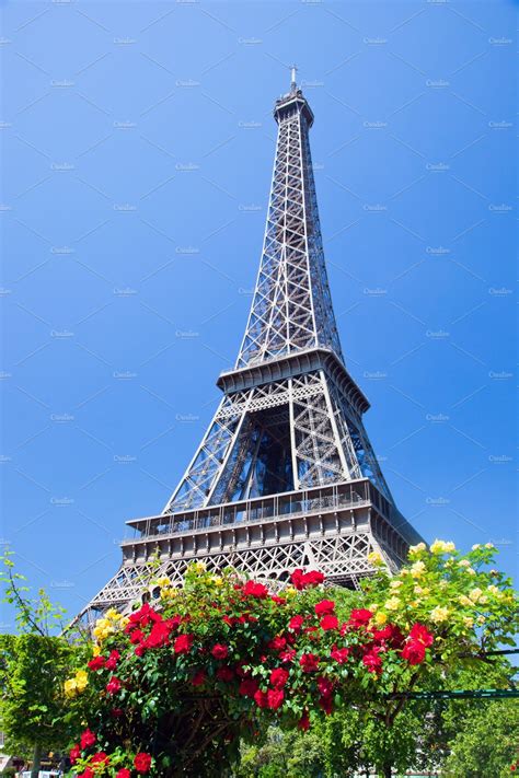 Eiffel Tower, Paris, France ~ Architecture Photos ~ Creative Market