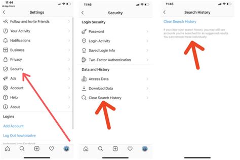 How To Deleteclear Instagram Search History On Iphone Android In 2020