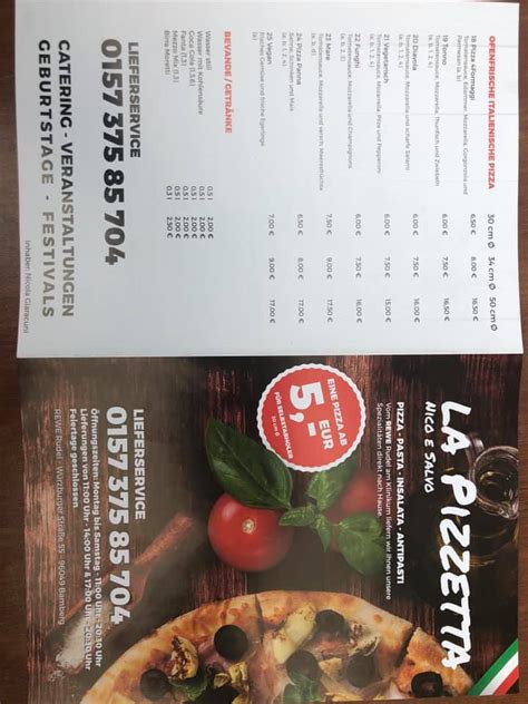 Unsere speisen sind stets frisch zubereitet und wir verwenden ausschließlich frische und qualitativ hochwertige zutaten. La Pizzetta am Rewe Markt Rudel - Startseite - Bamberg ...
