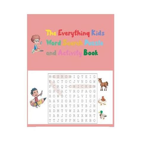 The Everything Kids Word Search Puzzle And Activity Book Word Search