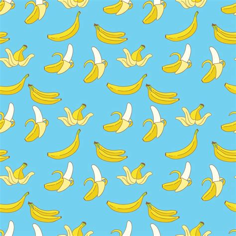 Banana Banana Wallpaper Graphic Design Pattern Banana Art