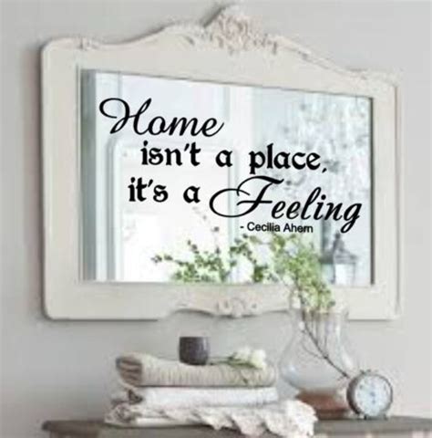 Items Similar To Home Isnt A Place Its A Feeling Vinyl Decal For