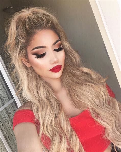 The 25 Best Prom Makeup Red Dress Ideas On Pinterest Makeup For Red