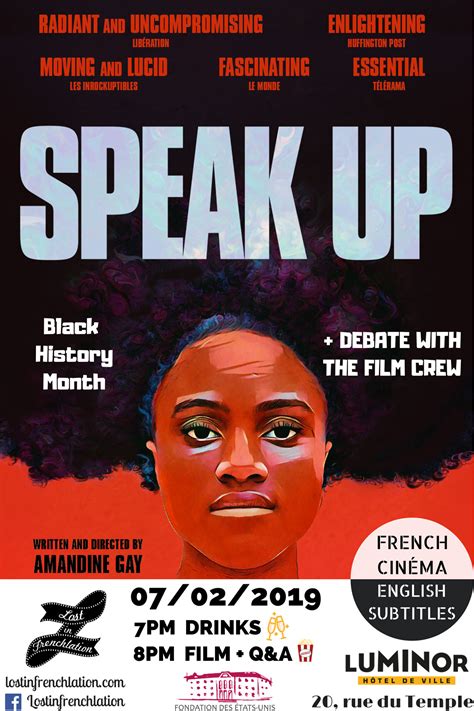 La belle époque cast and crew q&a | tiff 2019. Black History Month - Ouvrir la Voix - Lost in ...