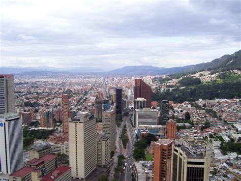 Buildings And Skyscrapers In Bogota Colombia Image Free Stock Photo