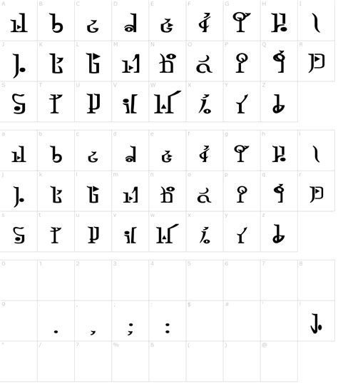 Old Hylian Text Font Download