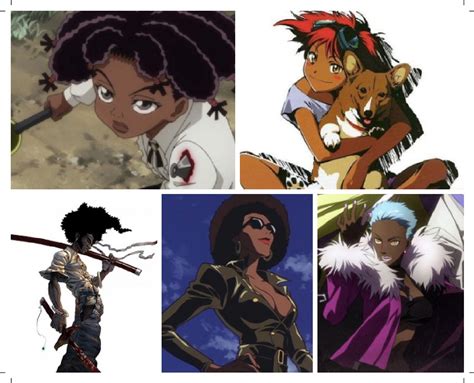 Im only on episode 2 of cannon busters but.black tumblr.listen. Top 20 Most Iconic Black Anime Characters - Seeing Butterflies