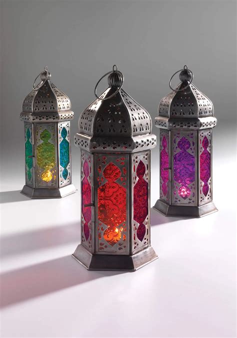 Moroccan Style Large Glass Lantern Karakorum Ethical Home Decor