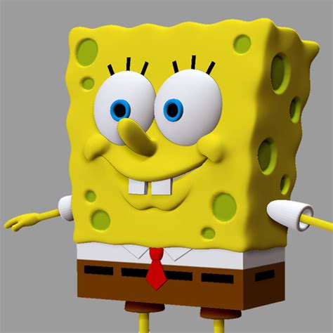 Spongebob Squarepants 3d Models For Download Turbosquid