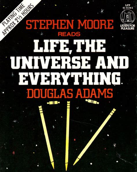 Stephen Moore Douglas Adams Life The Universe And Everything 1984
