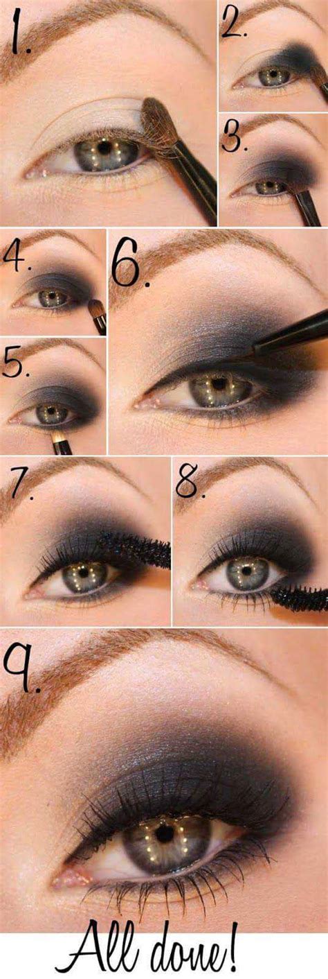 How To Apply Smokey Eye Makeup Step By Step With Pictures Wavy Haircut