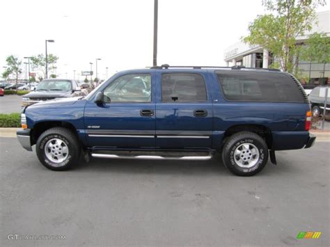 2000 Indigo Blue Metallic Chevrolet Suburban 1500 Lt 4x4 53463963