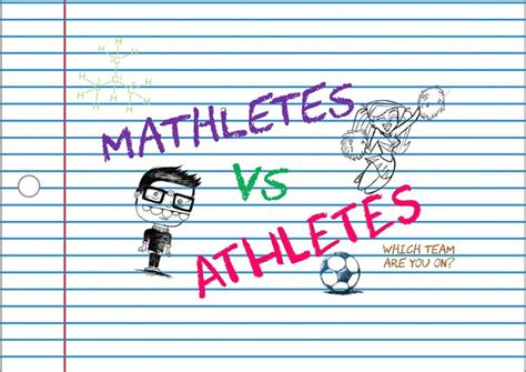 mathletes vs athletes invitation ideas mathlete athlete athlete party costume