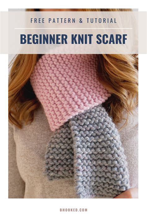 Beginner Knit Scarf How To Knit A Scarf For Complete Beginners