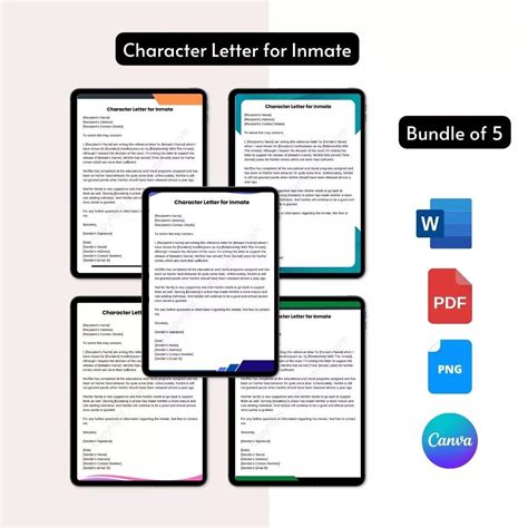 Four Different Types Of Paper With The Text Character Letter Formats On