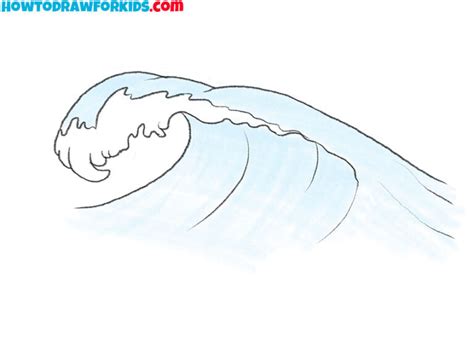 How To Draw Waves Easy Drawing Tutorial For Kids