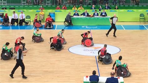 The bbc is not responsible for the content of external internet sites. 2016 Paralympics - Wheelchair Rugby - YouTube