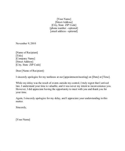Sample Apology Letter For Wrong Quotation Friend