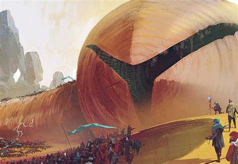 Dune Sandworm Arrakis Sammy Hall With Images Dune Art Dune