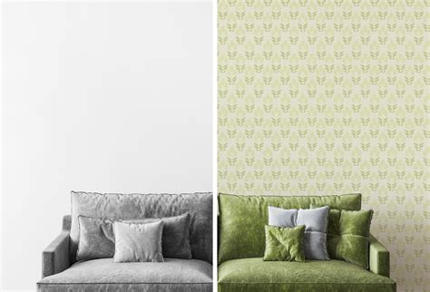 Scandinavian Tulip Wallpaper Peel And Stick Or Non Pasted