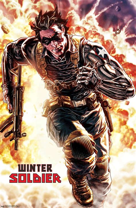 Marvel Comics Winter Soldier Winter Soldier 4 Poster Ebay