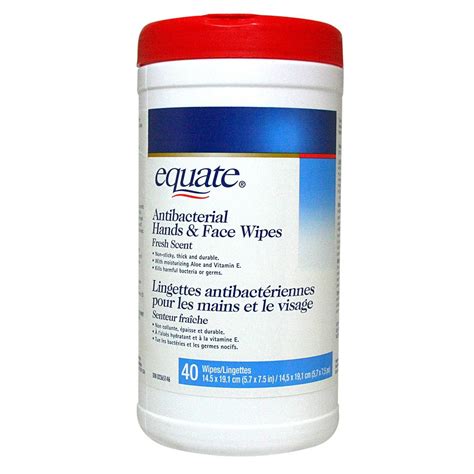 Equate Antibacterial Hands And Face Wipes Fresh Scent Walmart Canada